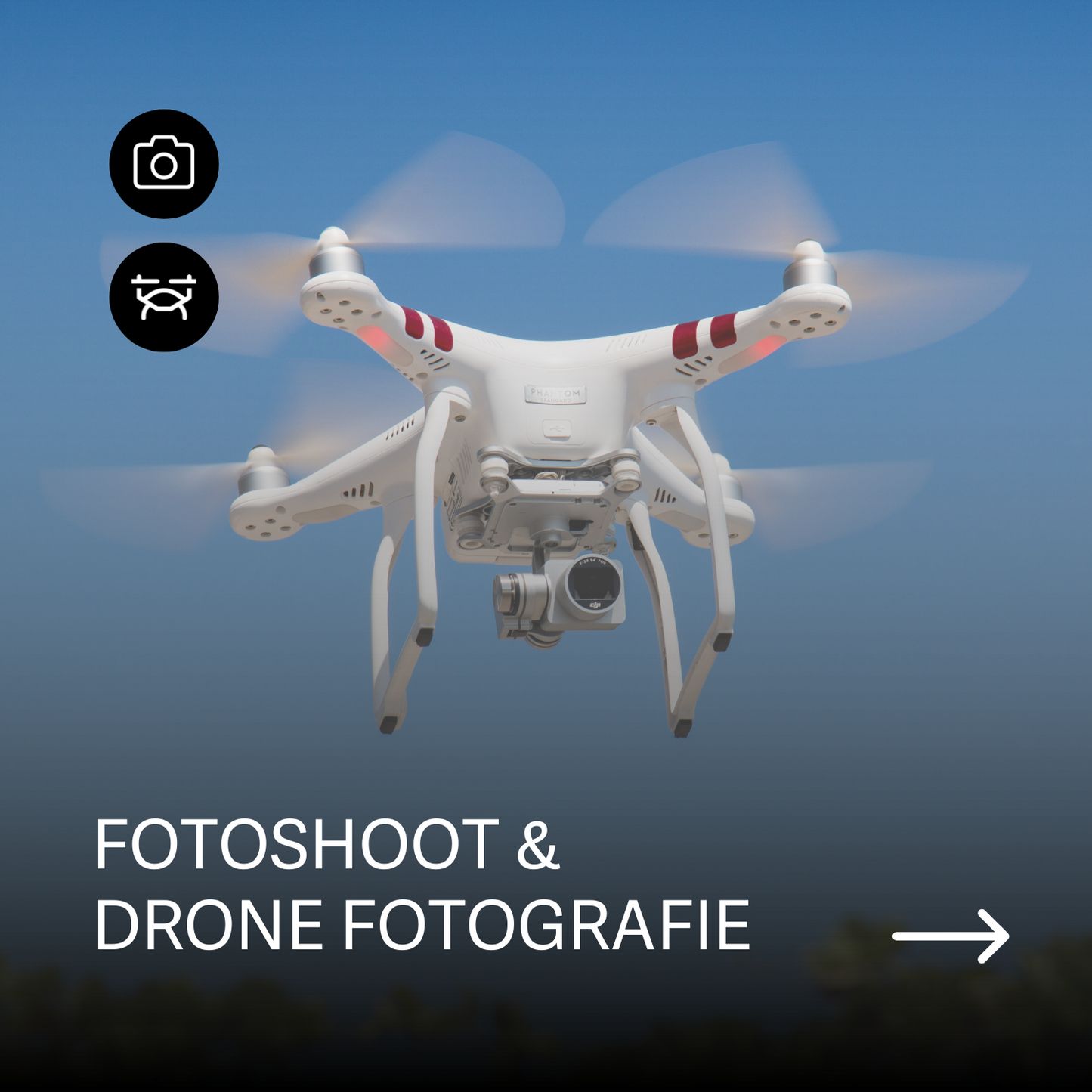 Vastgoedfotografie met luchtfoto huis